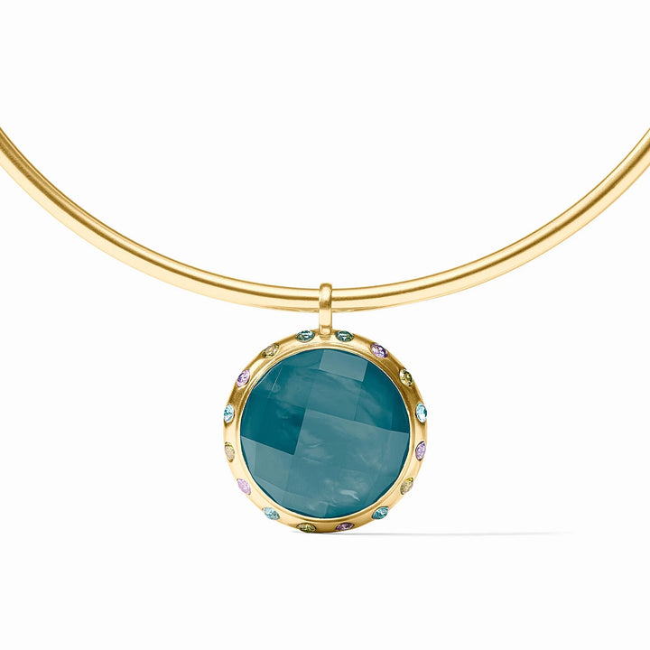 Julie Vos Rainbow Statement Necklace