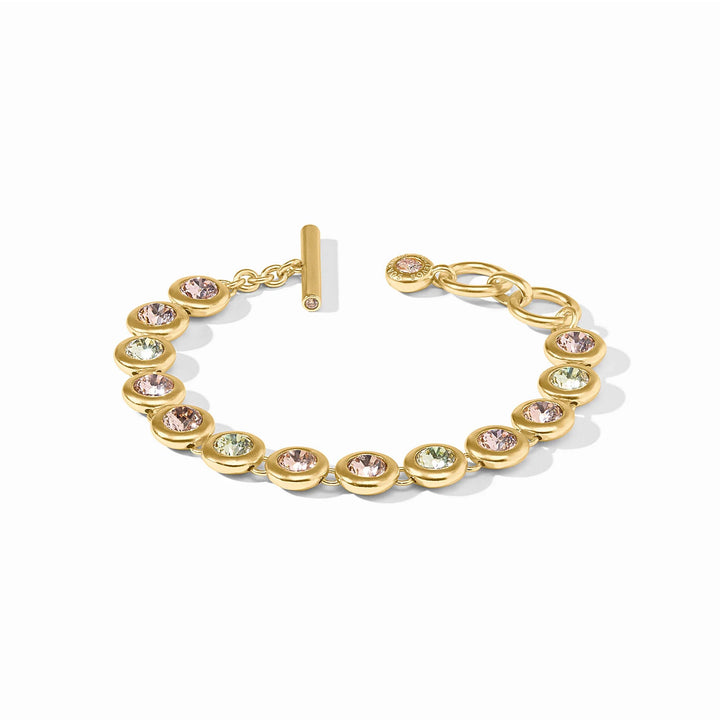 Rainbow Tennis Bracelet Champagne Radiance