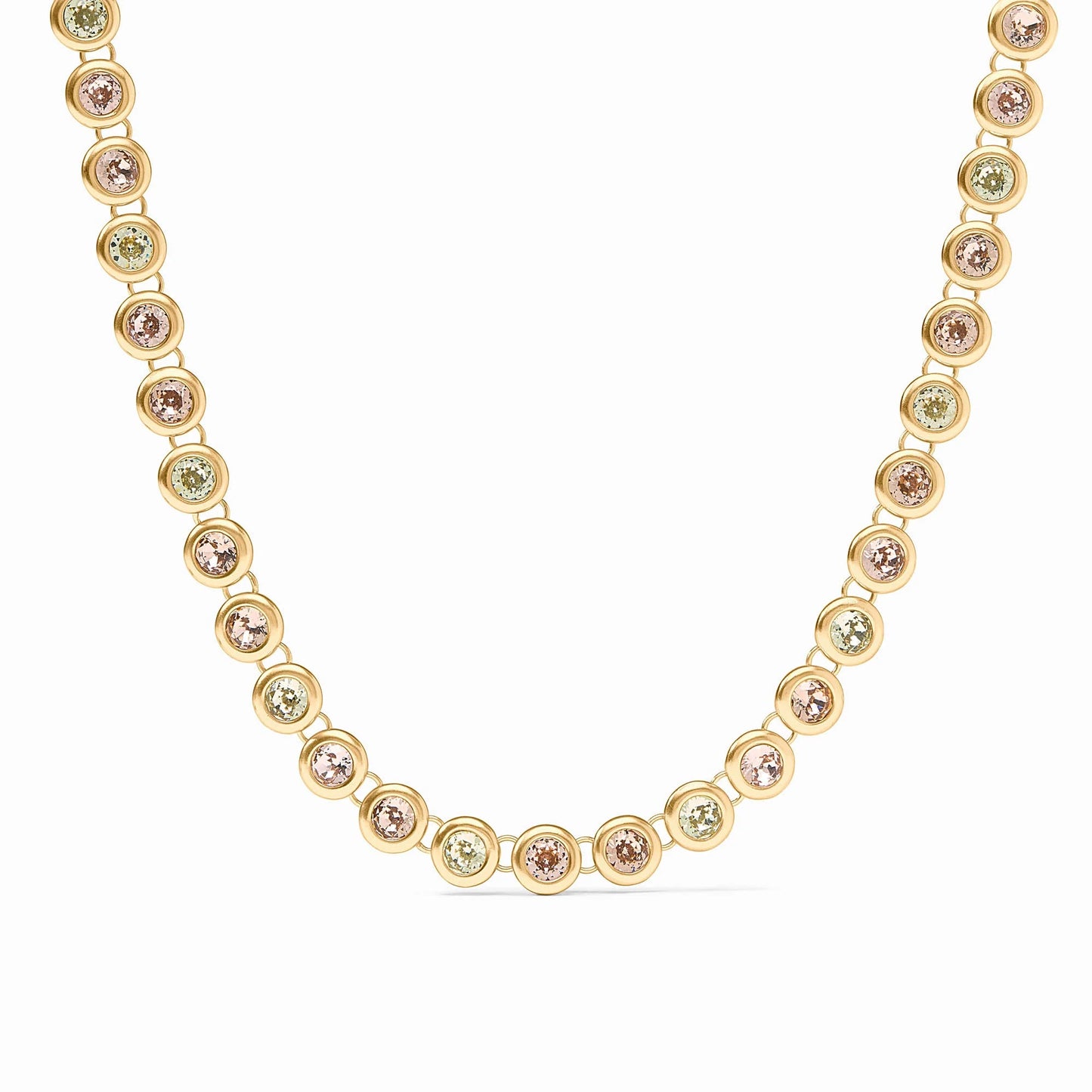 Julie Vos Rainbow Tennis Necklace