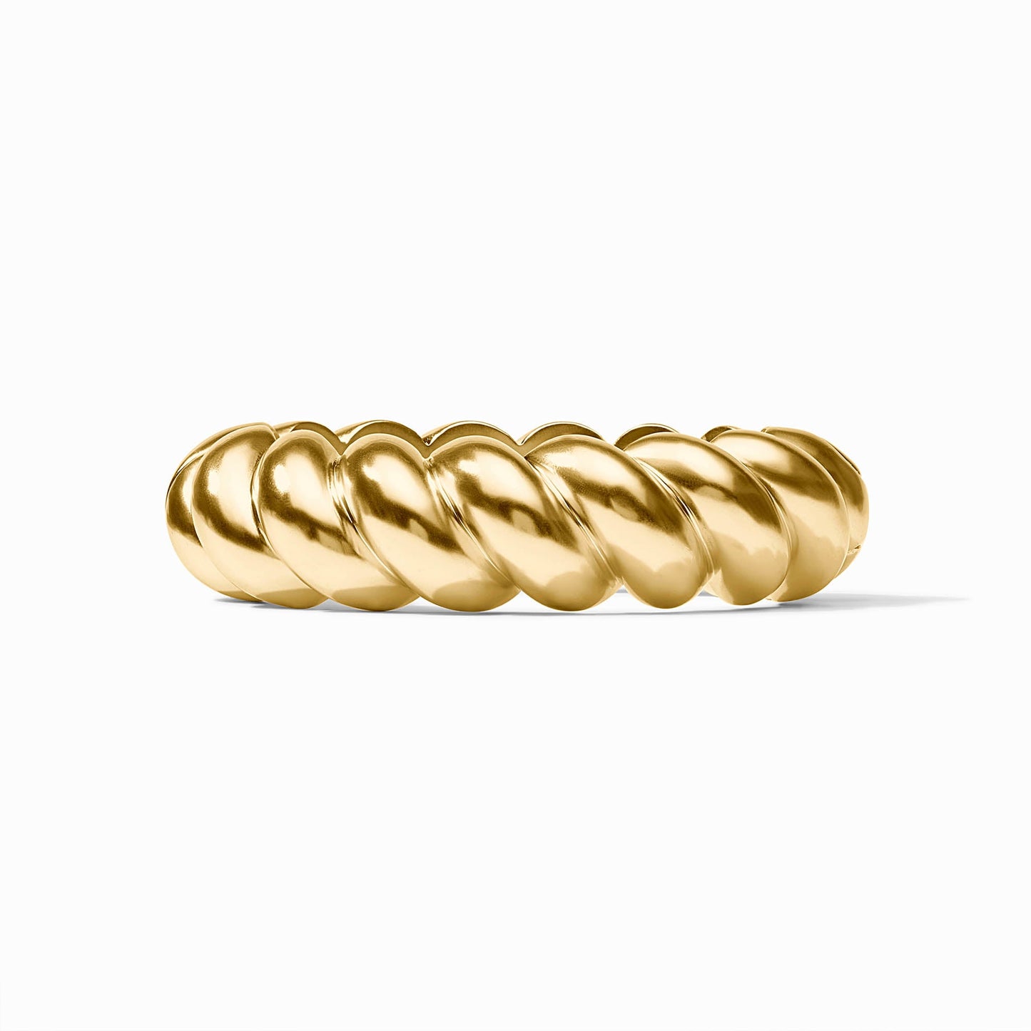 Julie Vos Ravello Statement Hinge Bangle - Gold