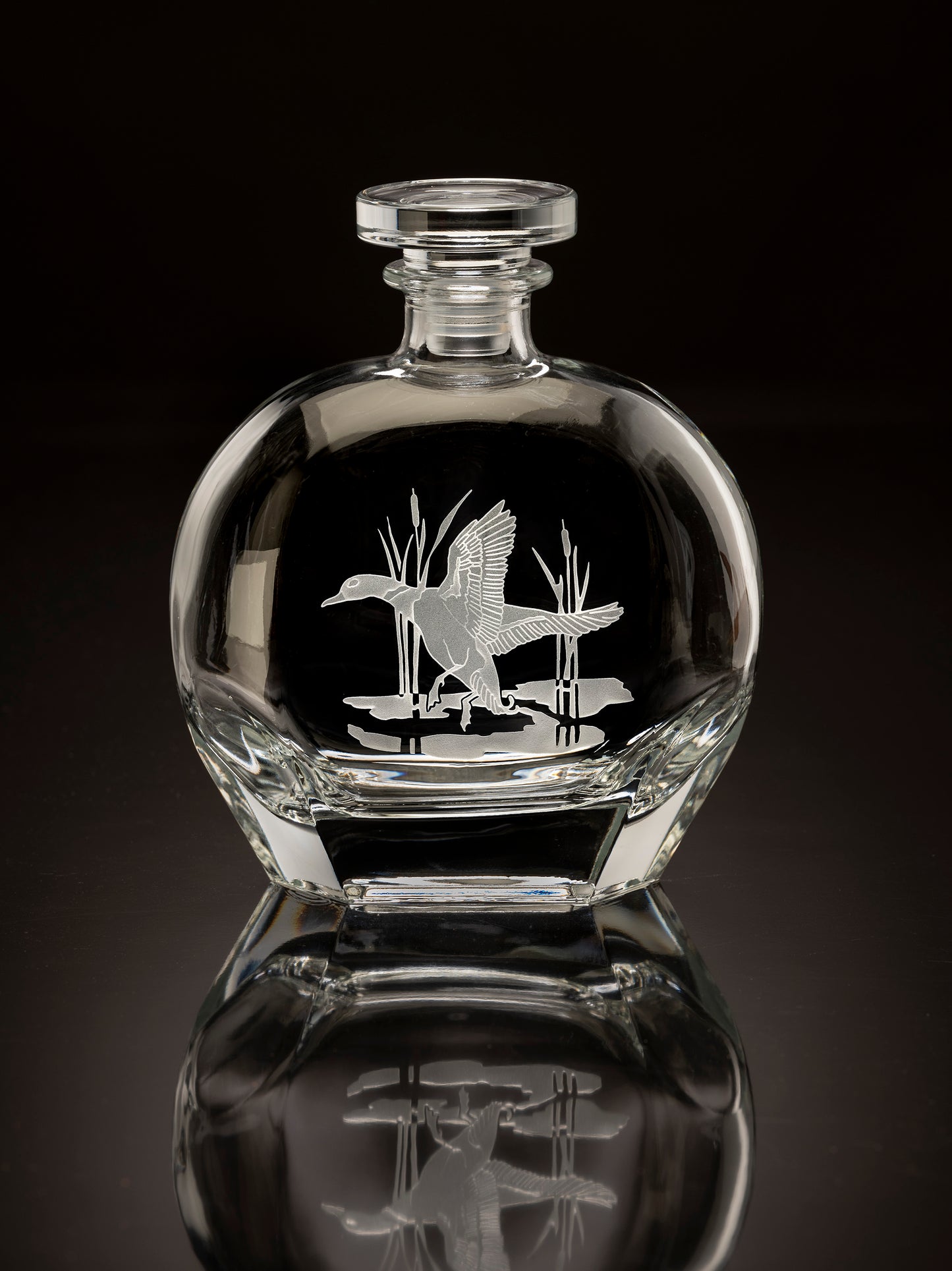 Round Crystal Decanter