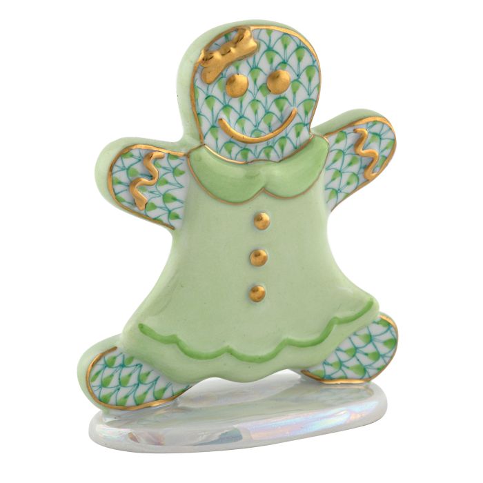Herend Gingerbread Girl, Keylime