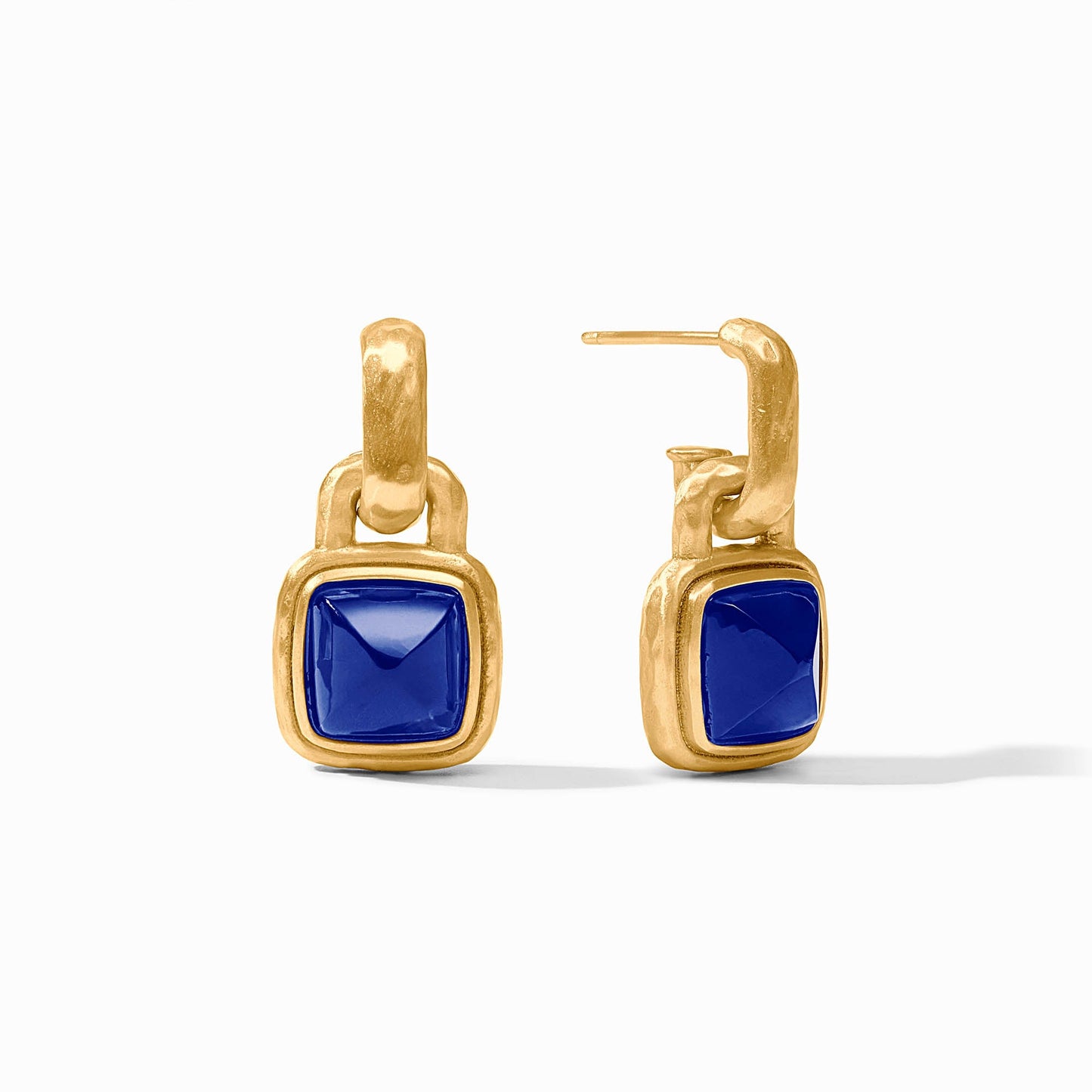 Julie Vos Sahara Hoop & Charm Earring - Gold