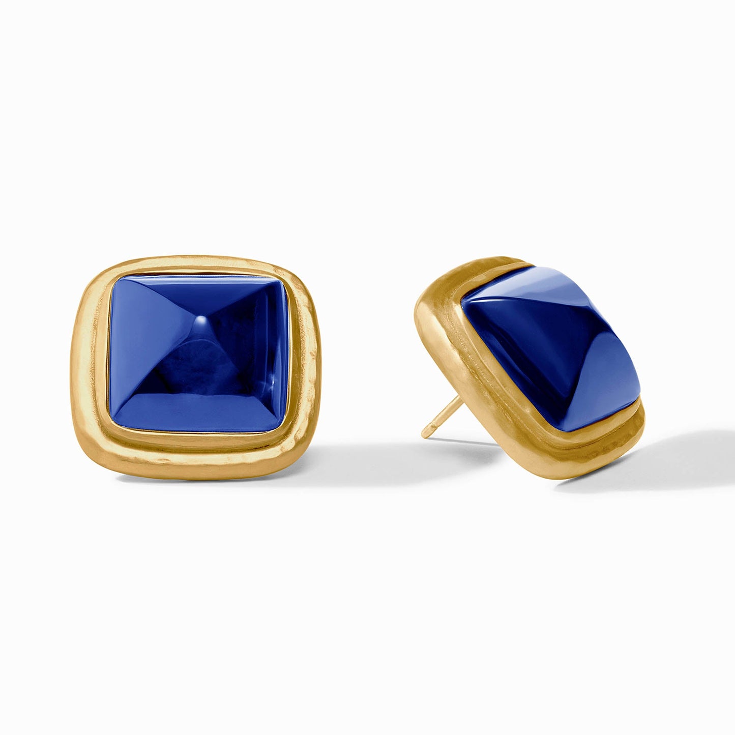 Julie Vos Sahara Stone Stud - Gold