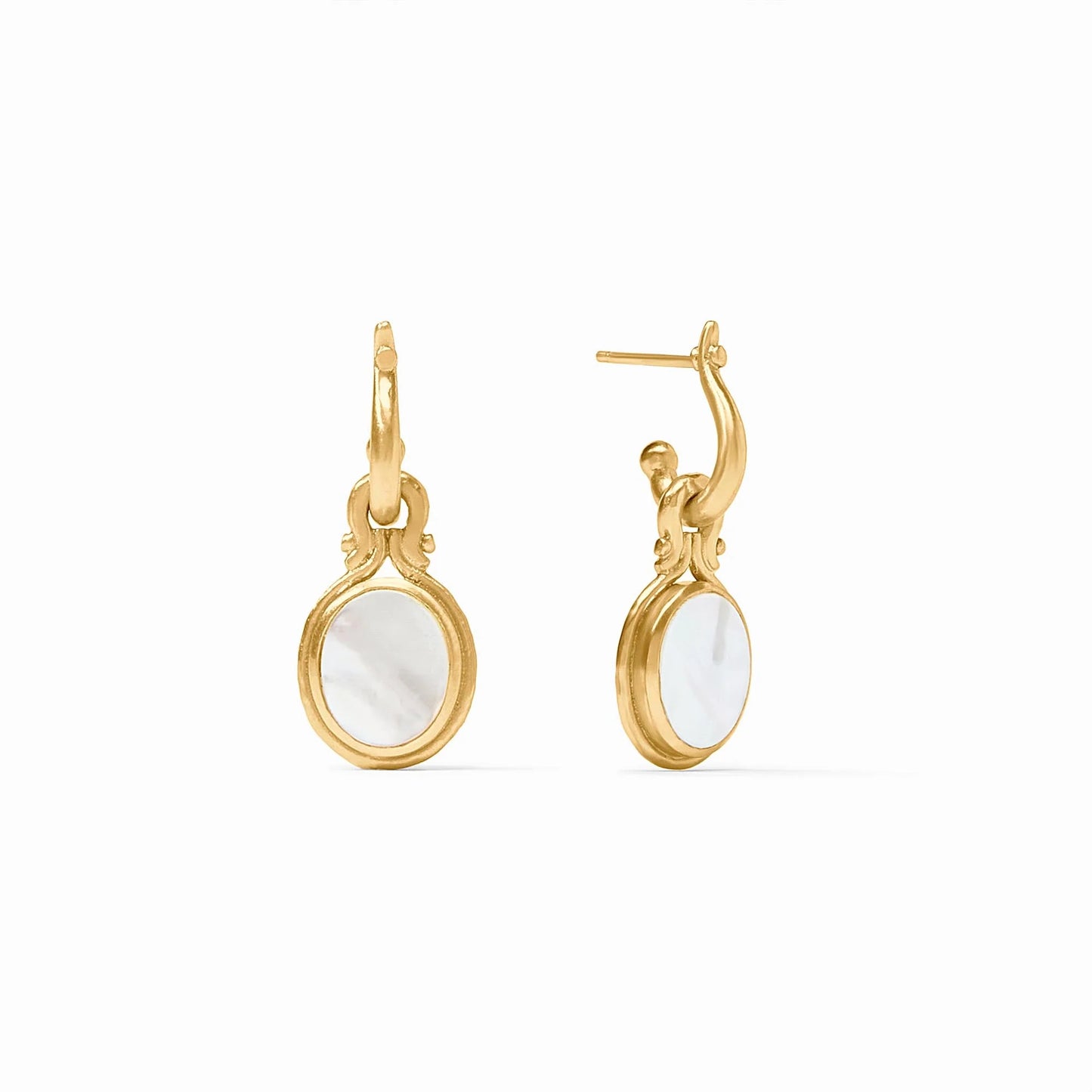 Julie Vos Saratoga Hoop & Charm Earring