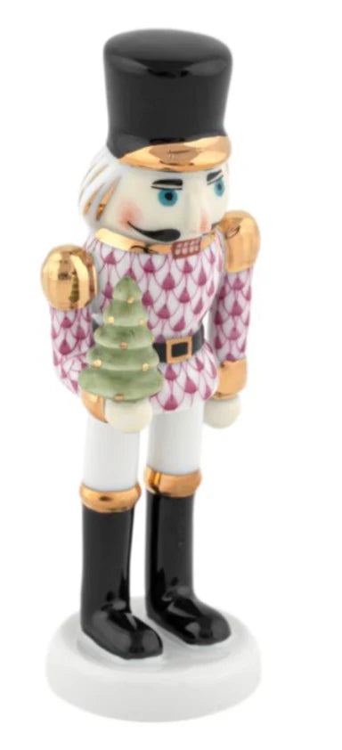 Herend Nutcracker with Christmas Tree