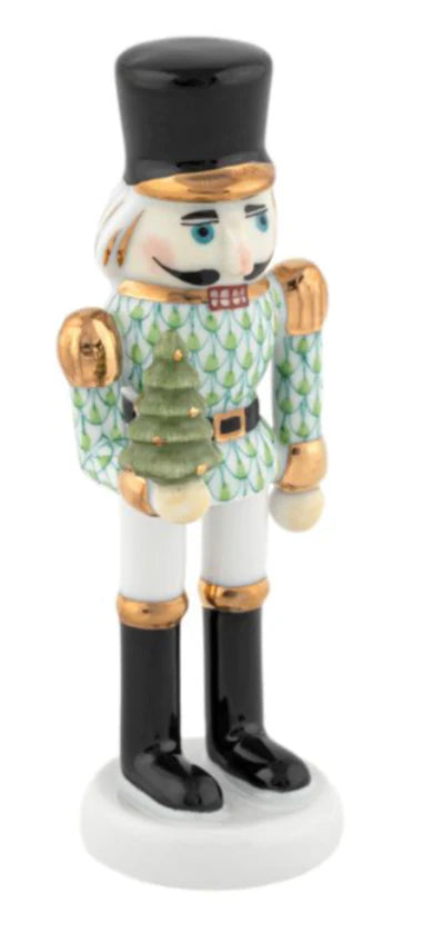 Herend Nutcracker with Christmas Tree