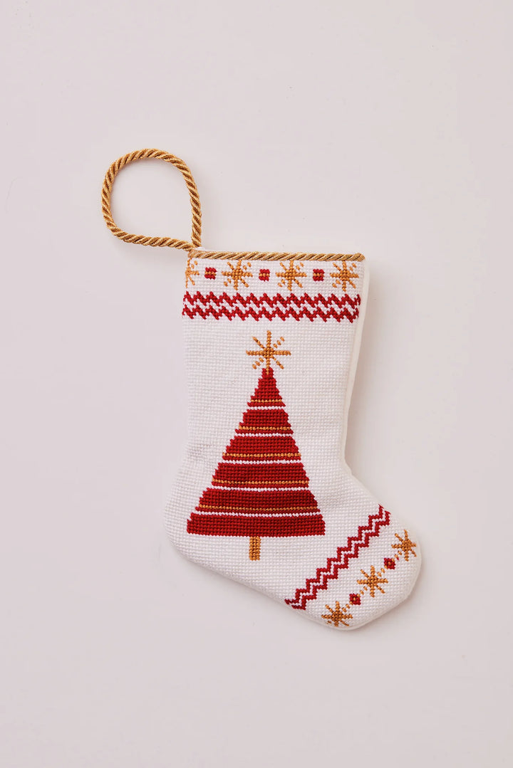 Bauble Stockings Brightly Shining Tree by Shuler Studio
