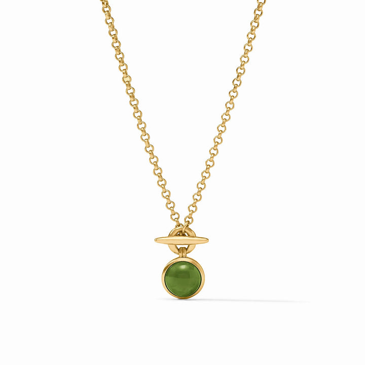 Julie Vos Solara Solitare Necklace