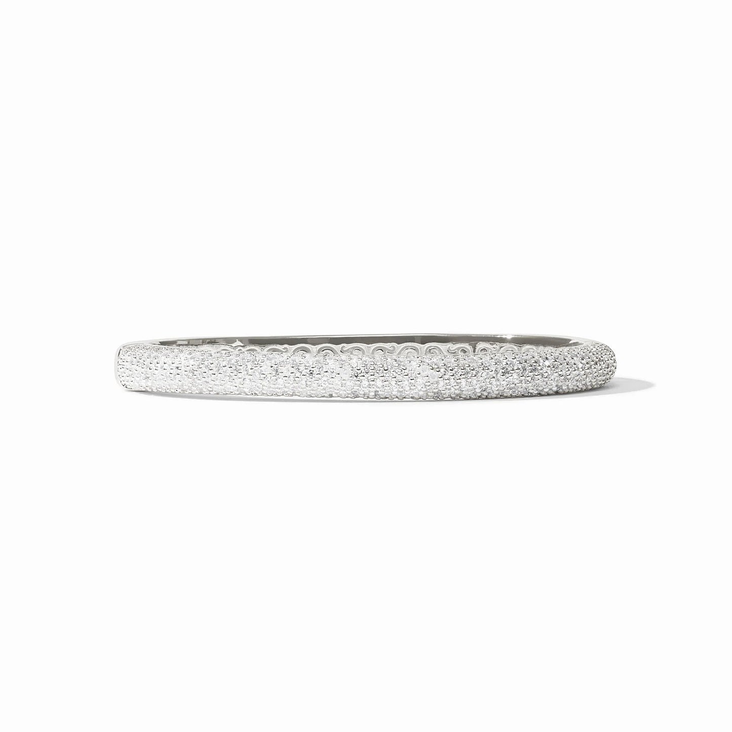 Julie Vos Stardust Hinge Bangle - Silver