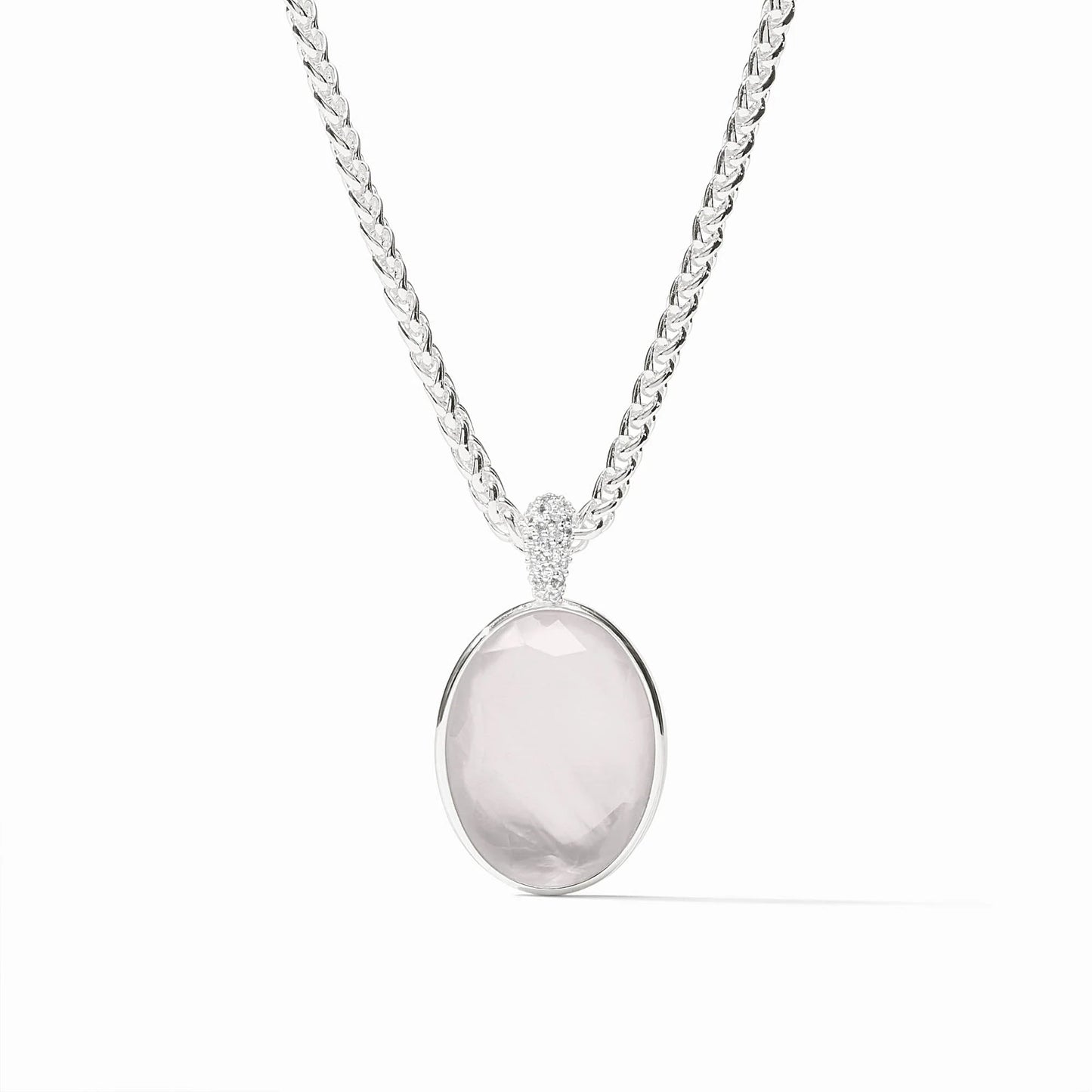 Julie Vos Stardust Statement Necklace - Silver