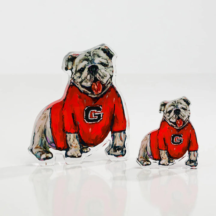 Lauren Dunn Georgia "G" Acrylic Gameday Bulldog