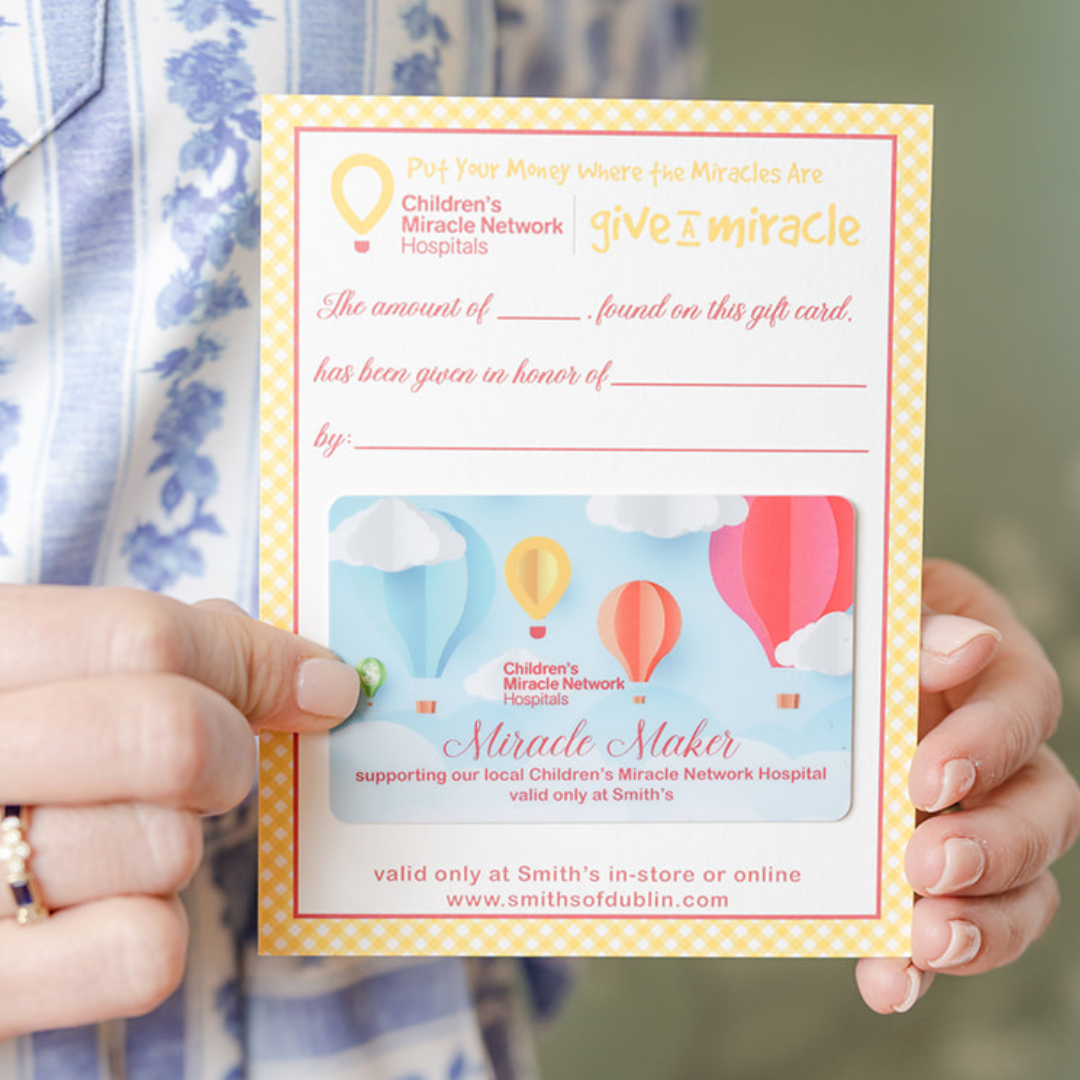 Children's Miracle Network Smith's Gift Card