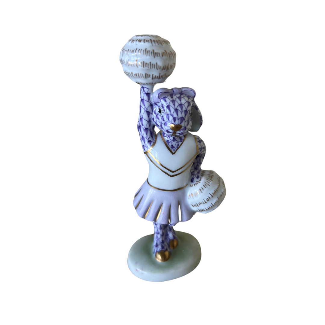 Herend Cheerleader Bunny, Purple