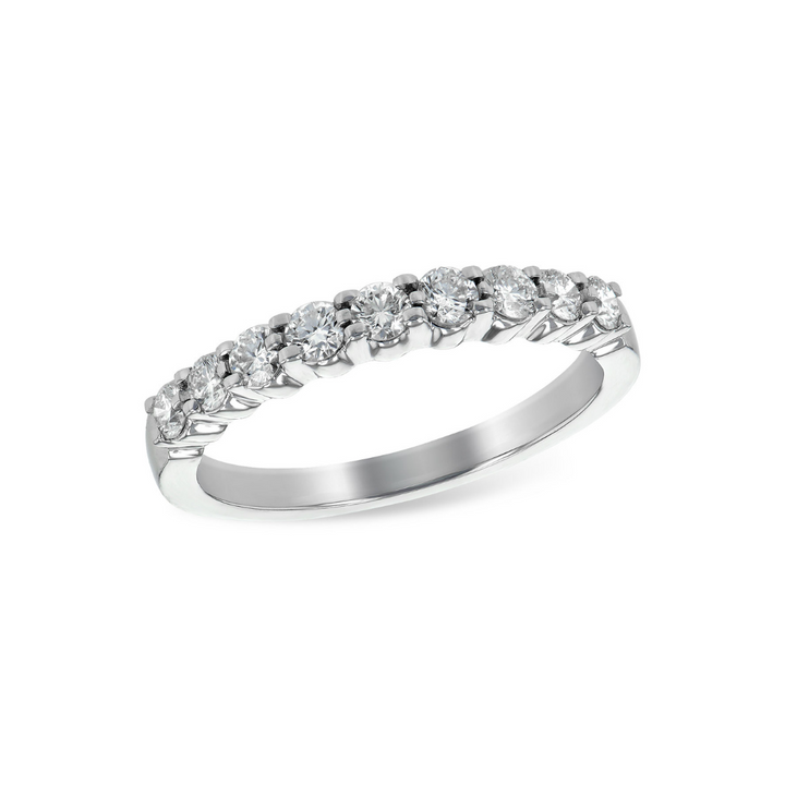 WG Nine Diamond Wedding Band