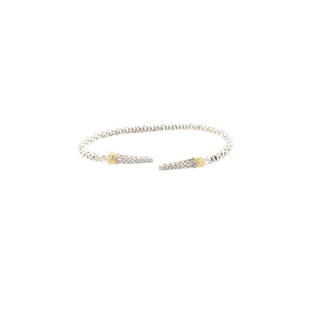 VAHAN 2MM Open Band Bracelet