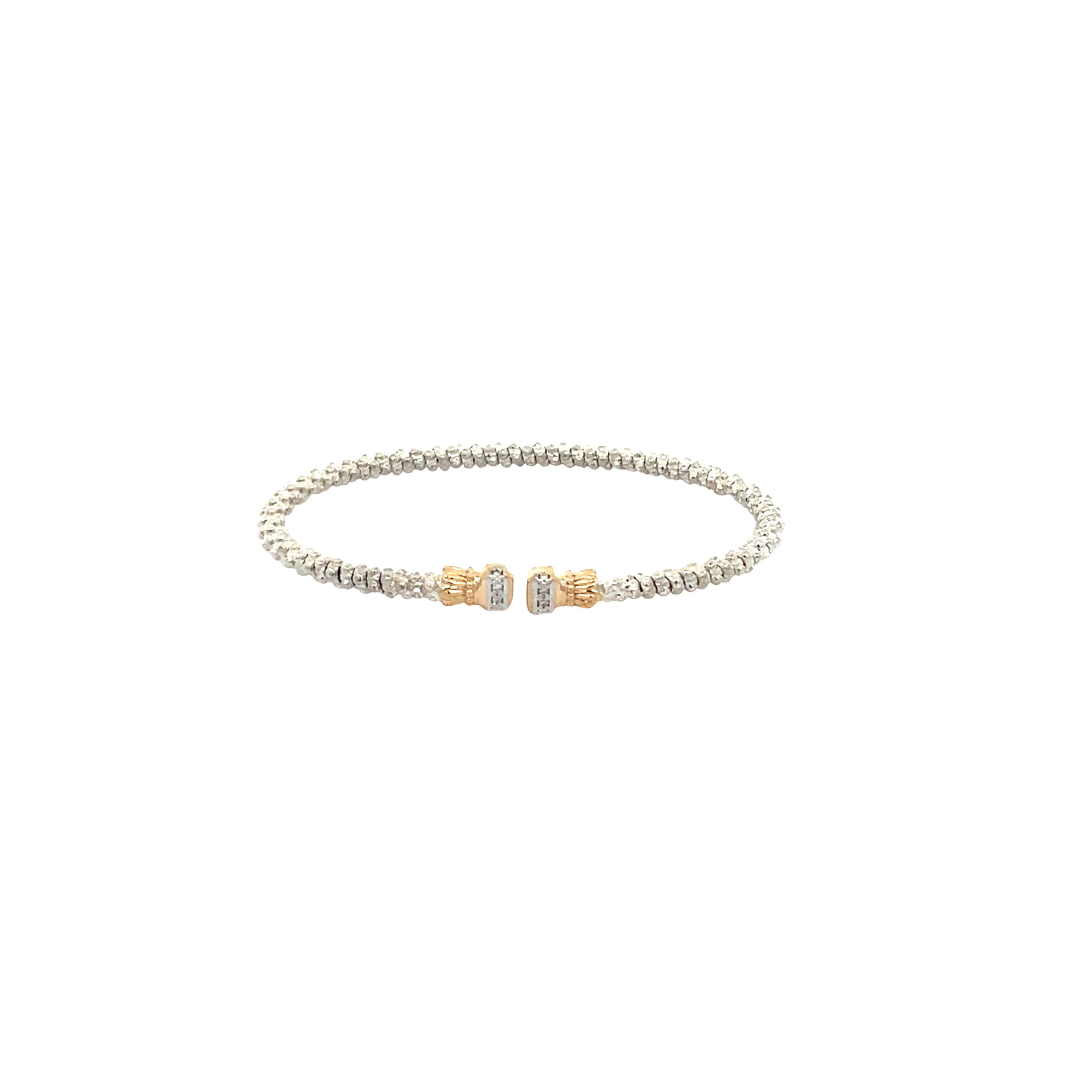 VAHAN 2MM Open Band Bracelet