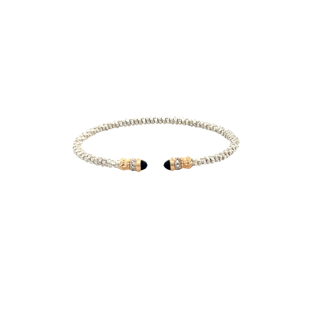 VAHAN 2MM Open Band Bracelet