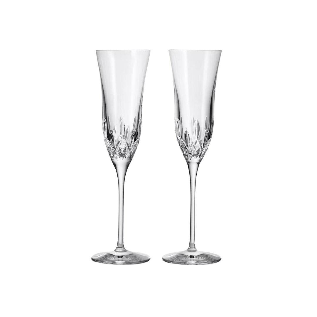Waterford Lismore Essence Champagne Flute Set of 2