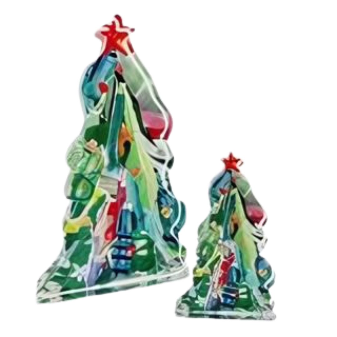 Acrylic Festive Tree