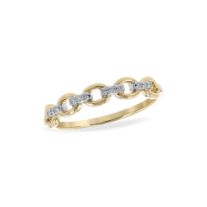 14 KT WYG Diamond Wedding Ring 0.05 TW