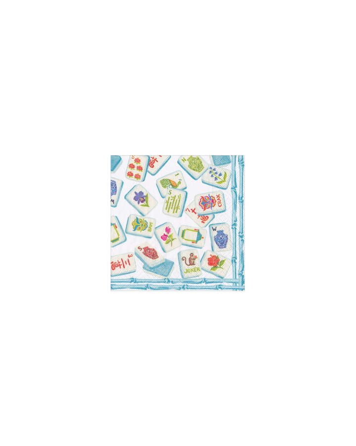 Mahjong Robin's Egg Cocktail Napkins