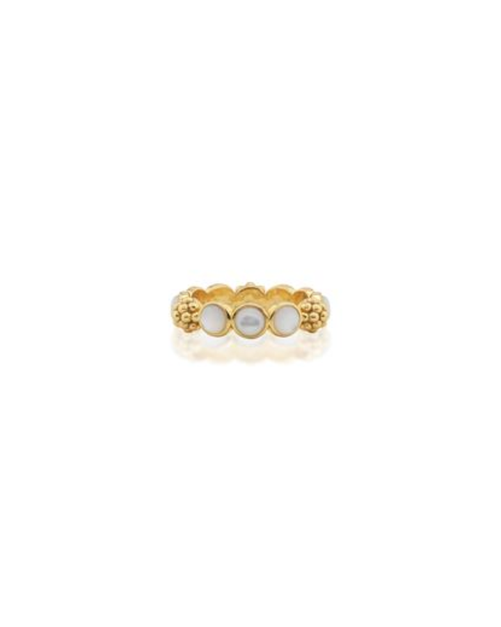 Capucine de Wulf Berry Gem Ring, Mother of Pearl