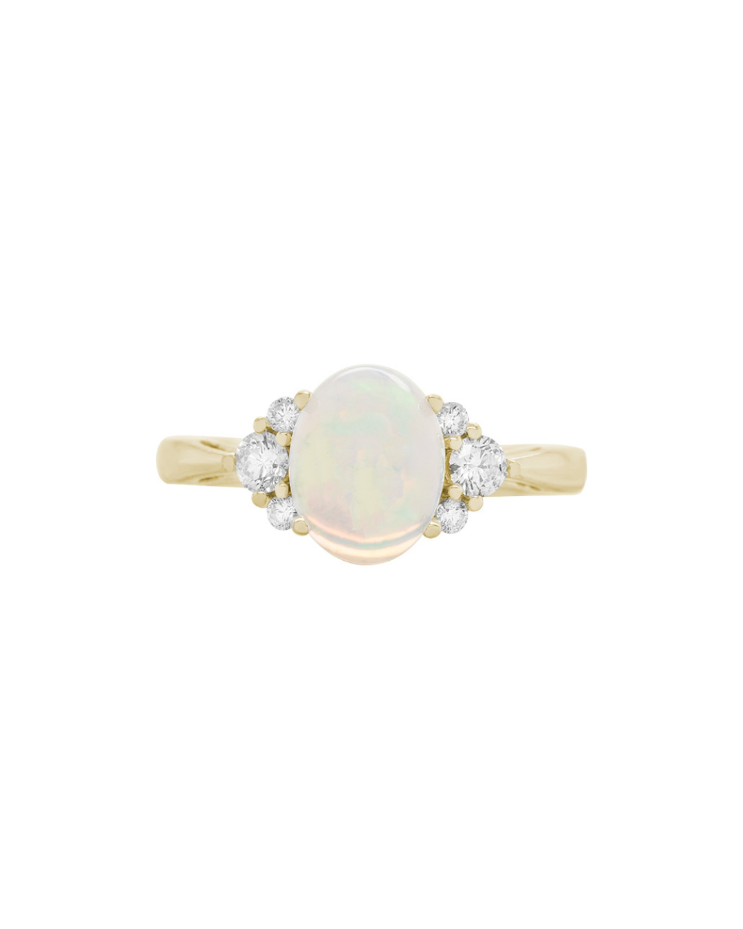 Rego Opal and Diamond Ring