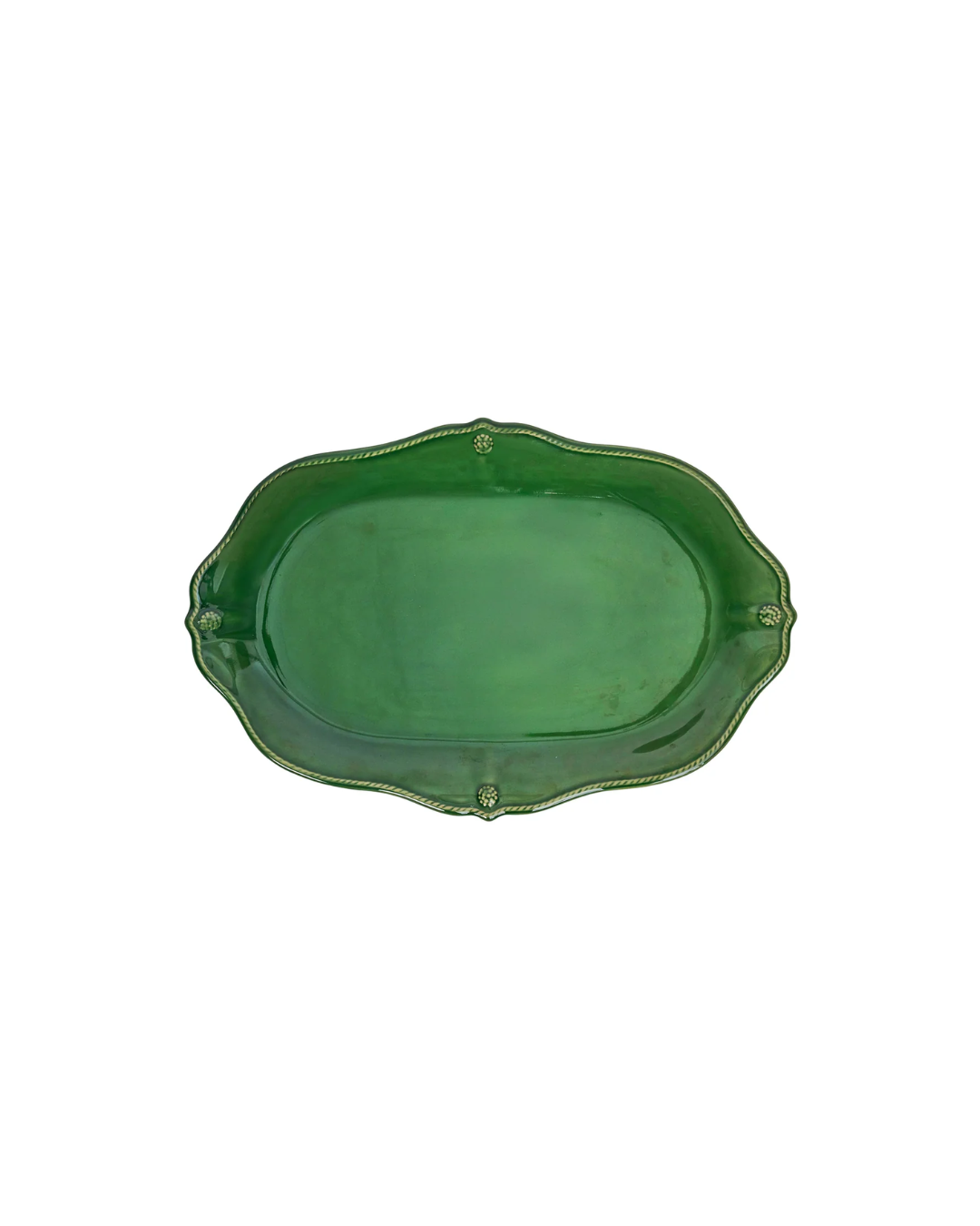 Berry and Thread 16" Platter, Basil