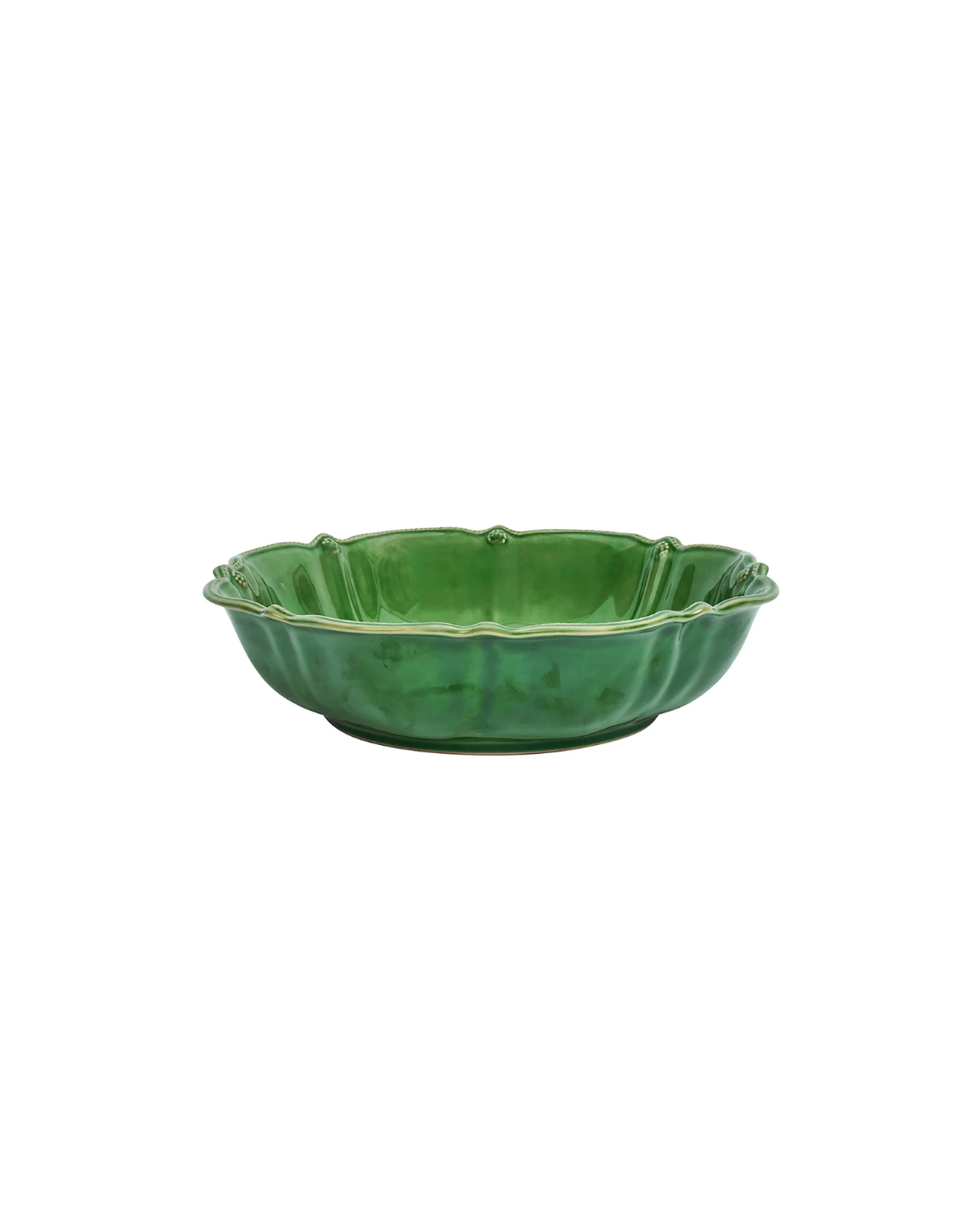 Berry and Thread 13" Serving Bowl, Basil