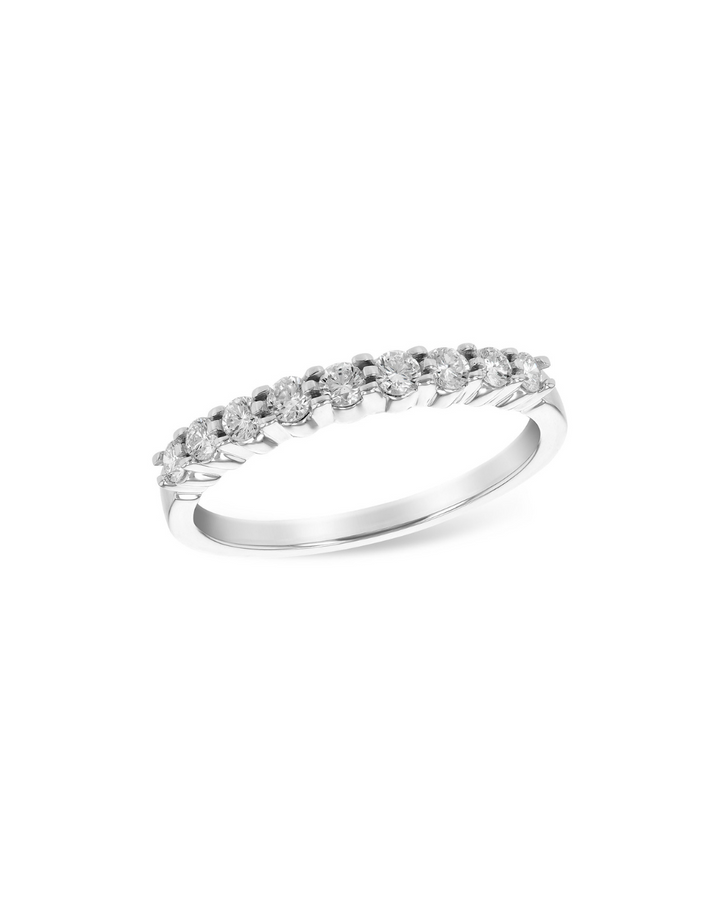 Nine Diamond Wedding Band