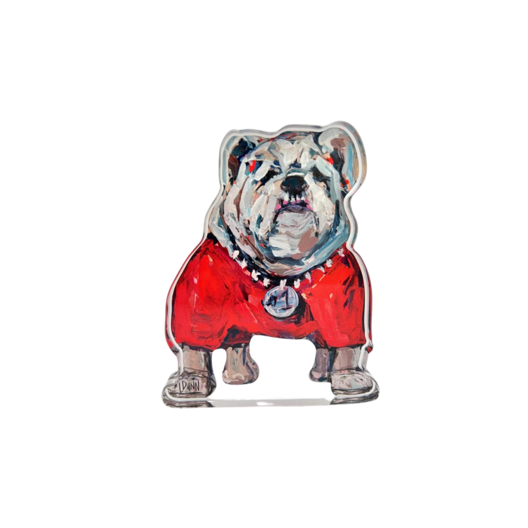 Lauren Dunn Acrylic Gameday Bulldog