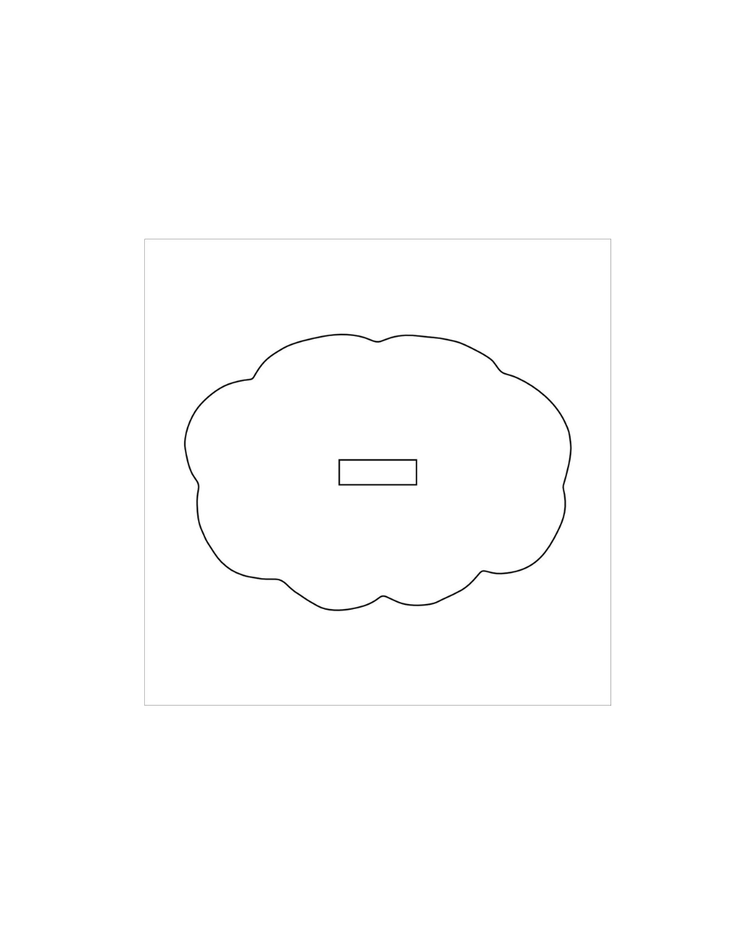 Kimberly Hodge Single Large Clear Stand