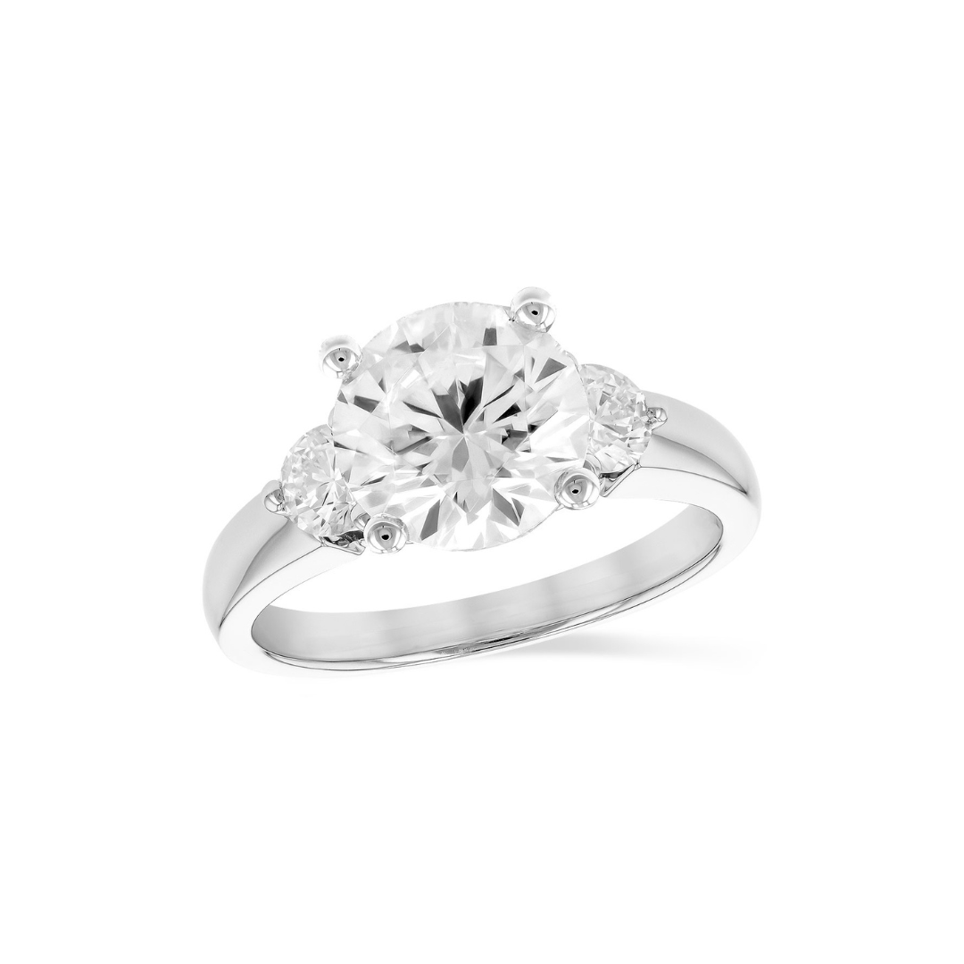 AK 14K WG Diamond Semi Mount, .52ct
