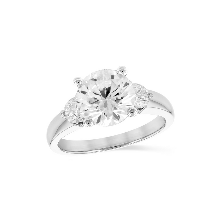 AK 14K WG Diamond Semi Mount, .52ct