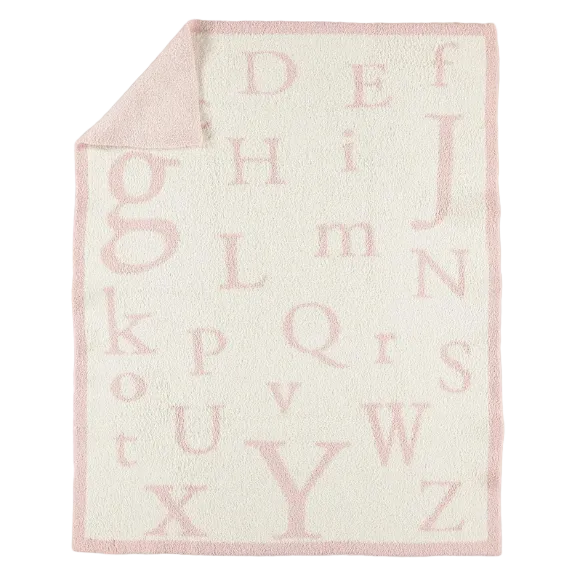 Barefoot Dreams CozyChic ABC Blanket
