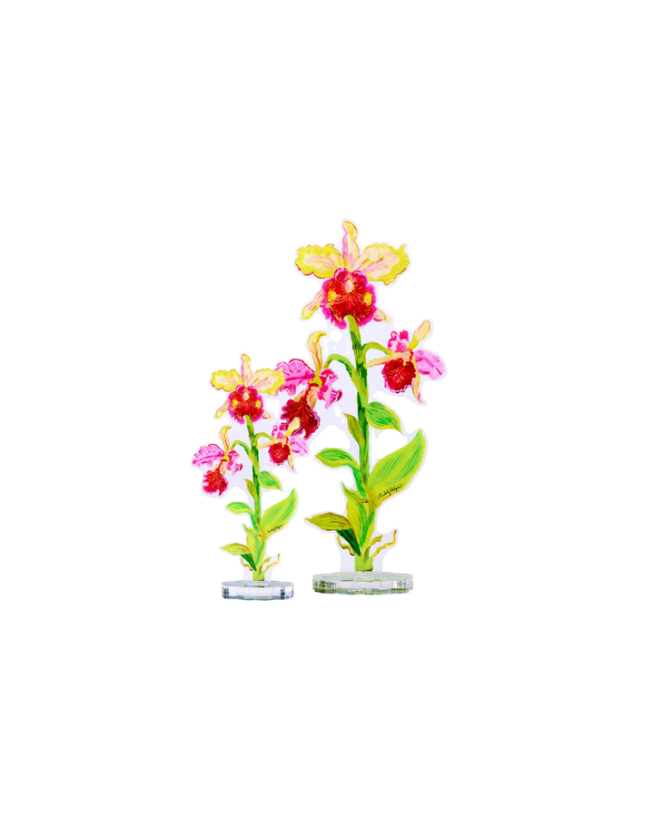 Cattleya Orchid Acrylic Single Flower