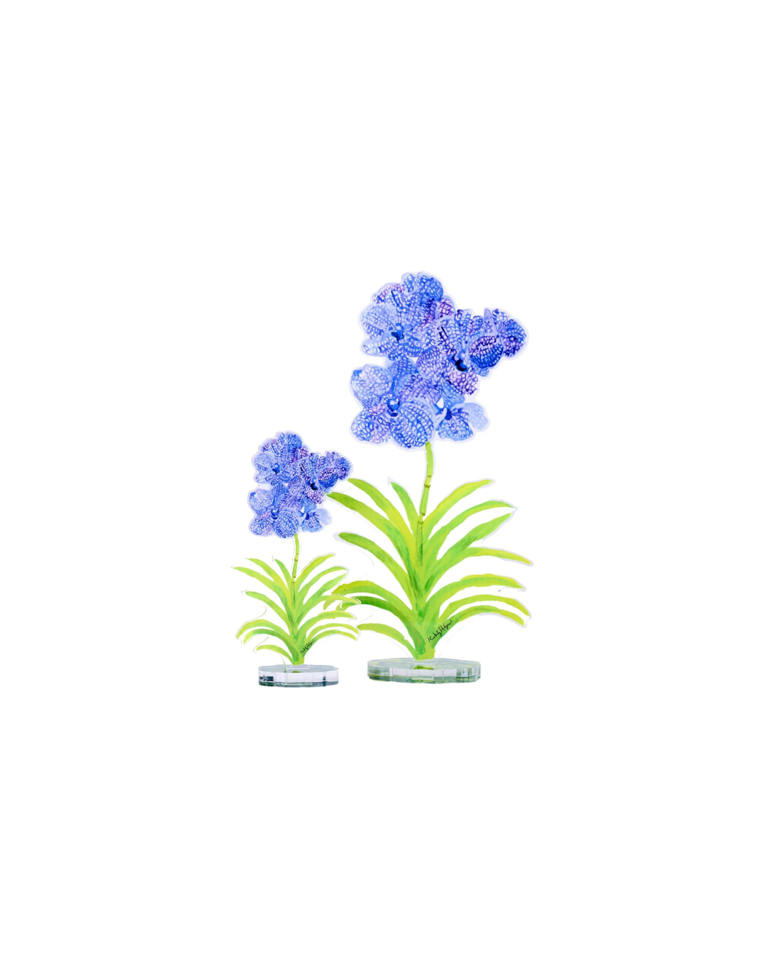 Vanda Orchid Acrylic Single Flower