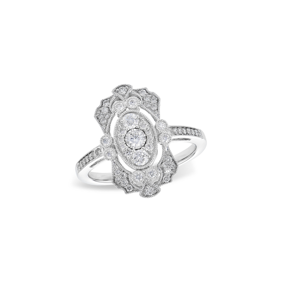 14W LDS Diamond Ring .50 TW
