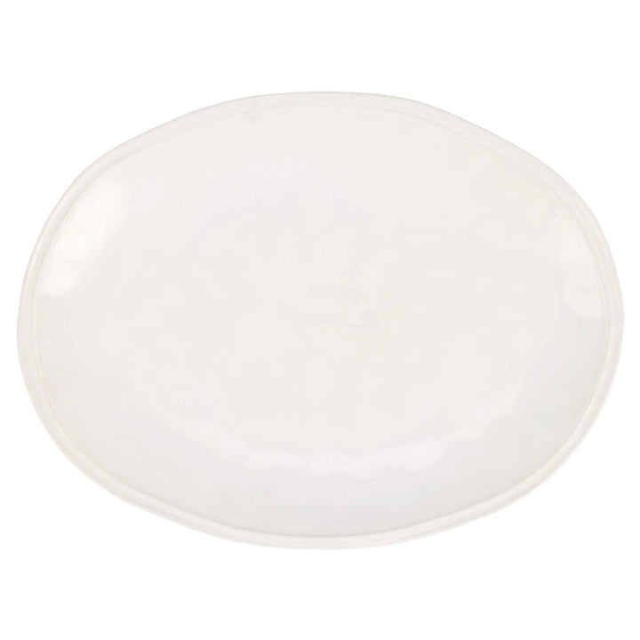 Aria White Oval Platter