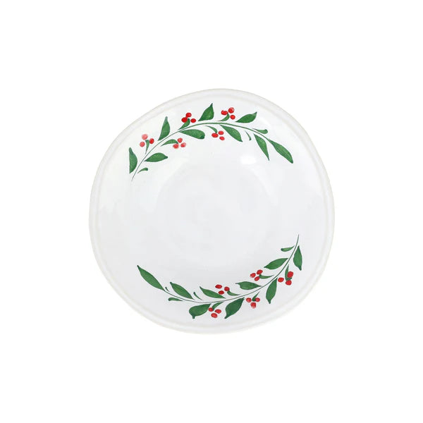 Vietri Aria Holiday Cereal Bowl