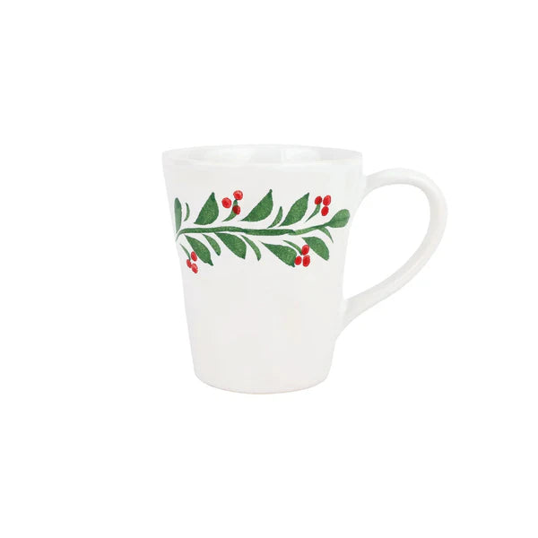 Vietri Aria Holiday Mug