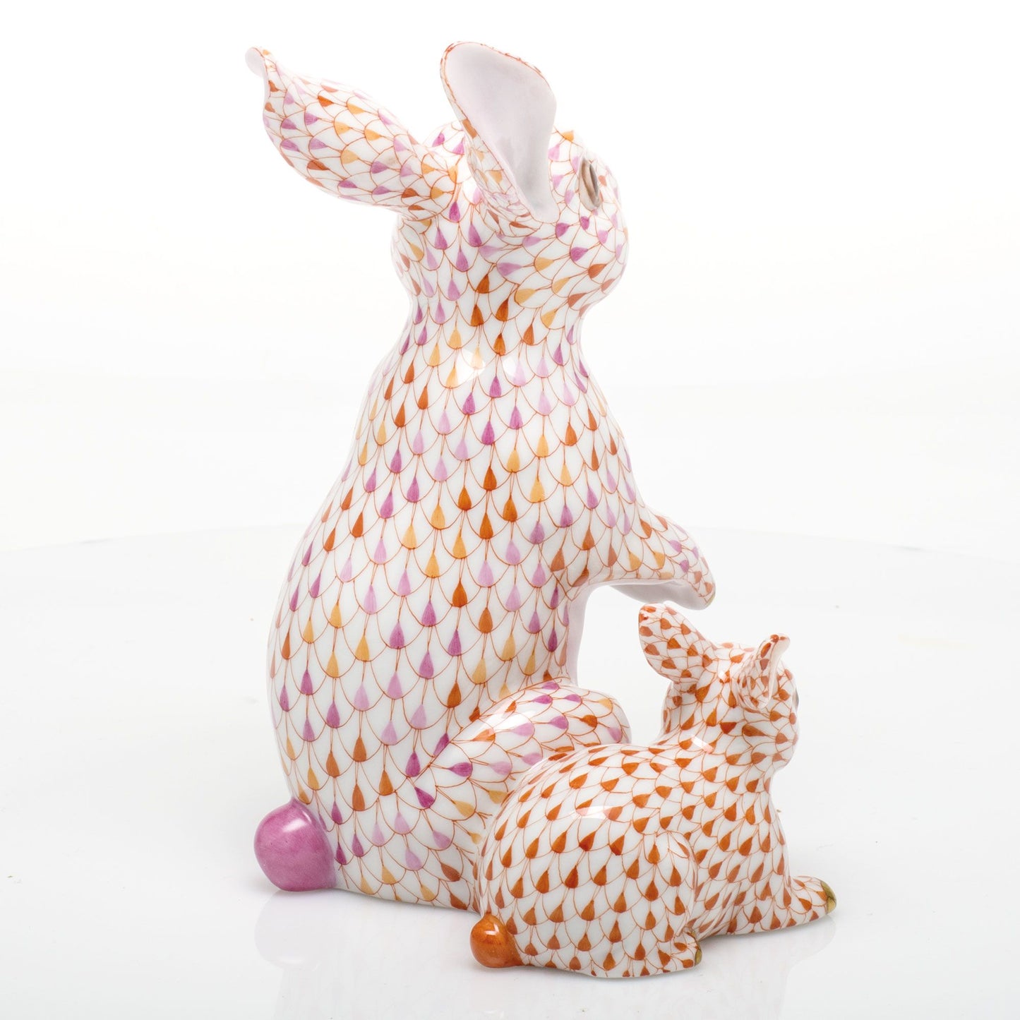 Herend Reserve Collection, Bunny with Babe