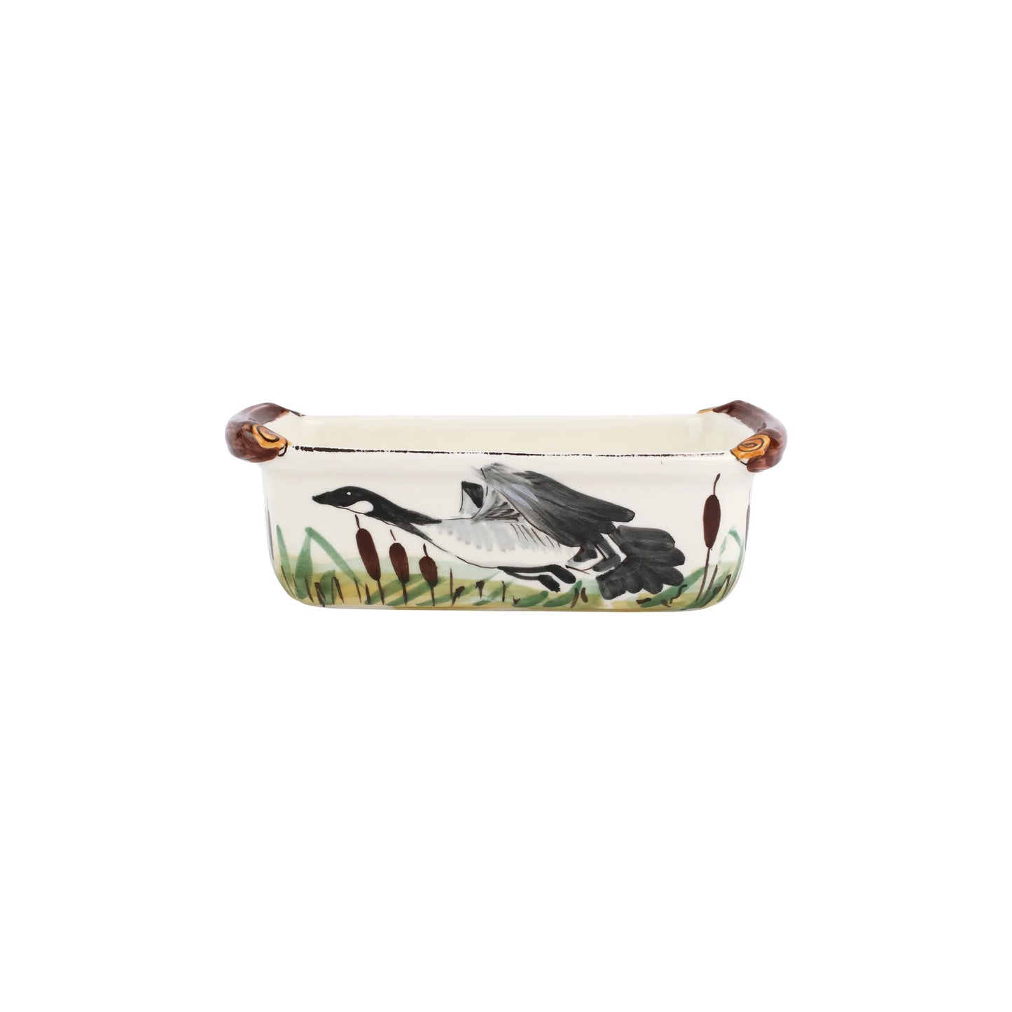 Vietri Wildlife Goose Loaf Pan