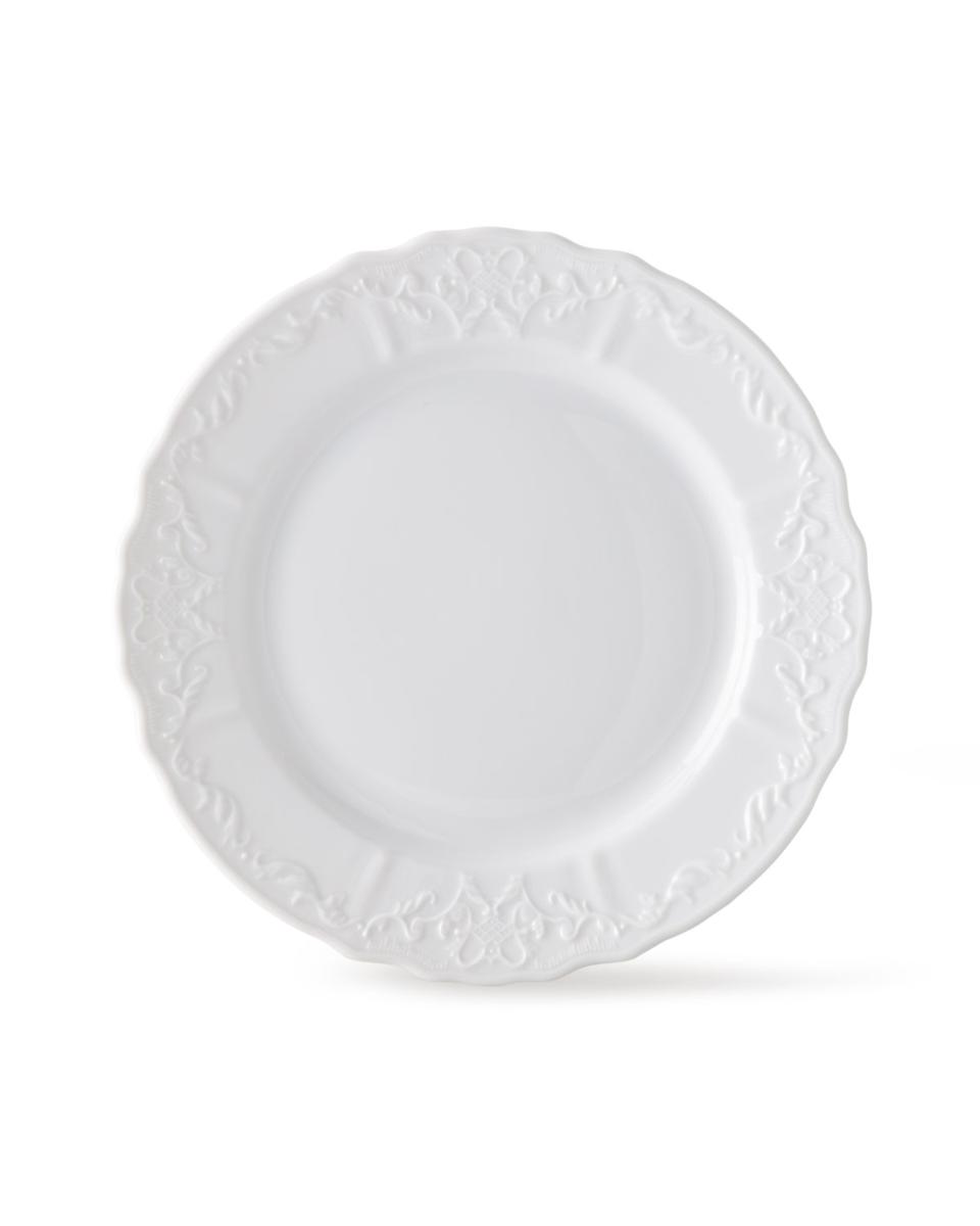 Simpy Anna White Salad Plate