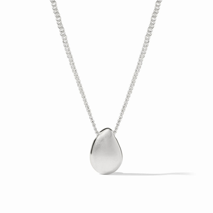 Julie Vos Wave Delicate Necklace - Silver