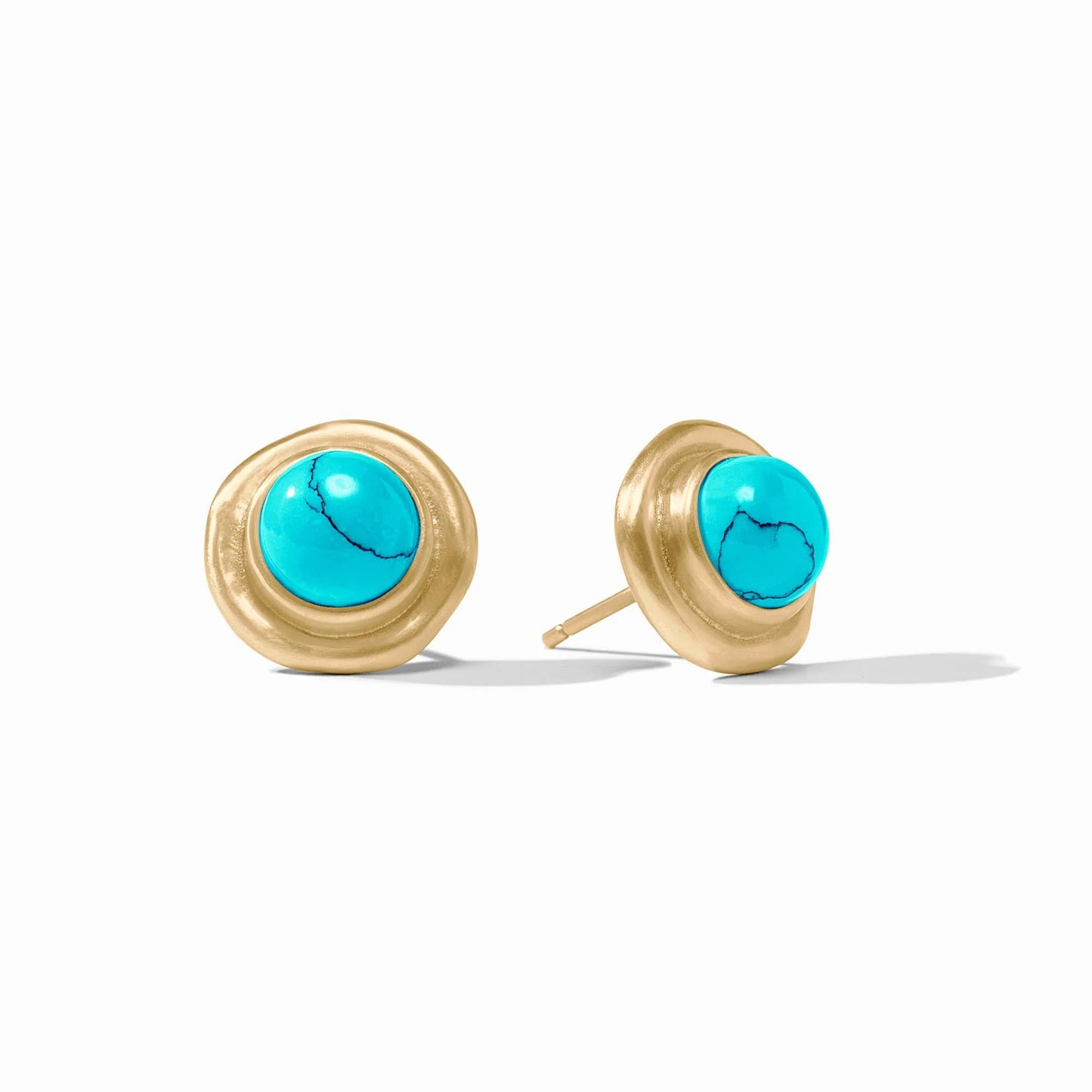 Julie Vos Wave Stone Studs