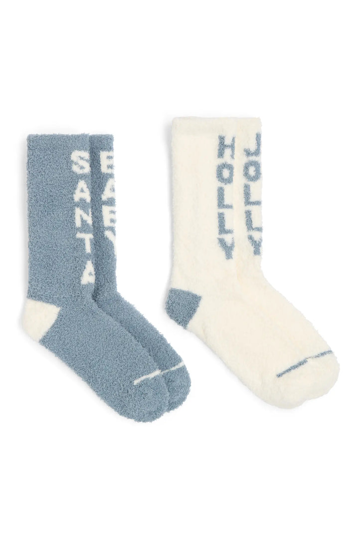 Barefoot Dreams CozyChic Holiday Sock Set