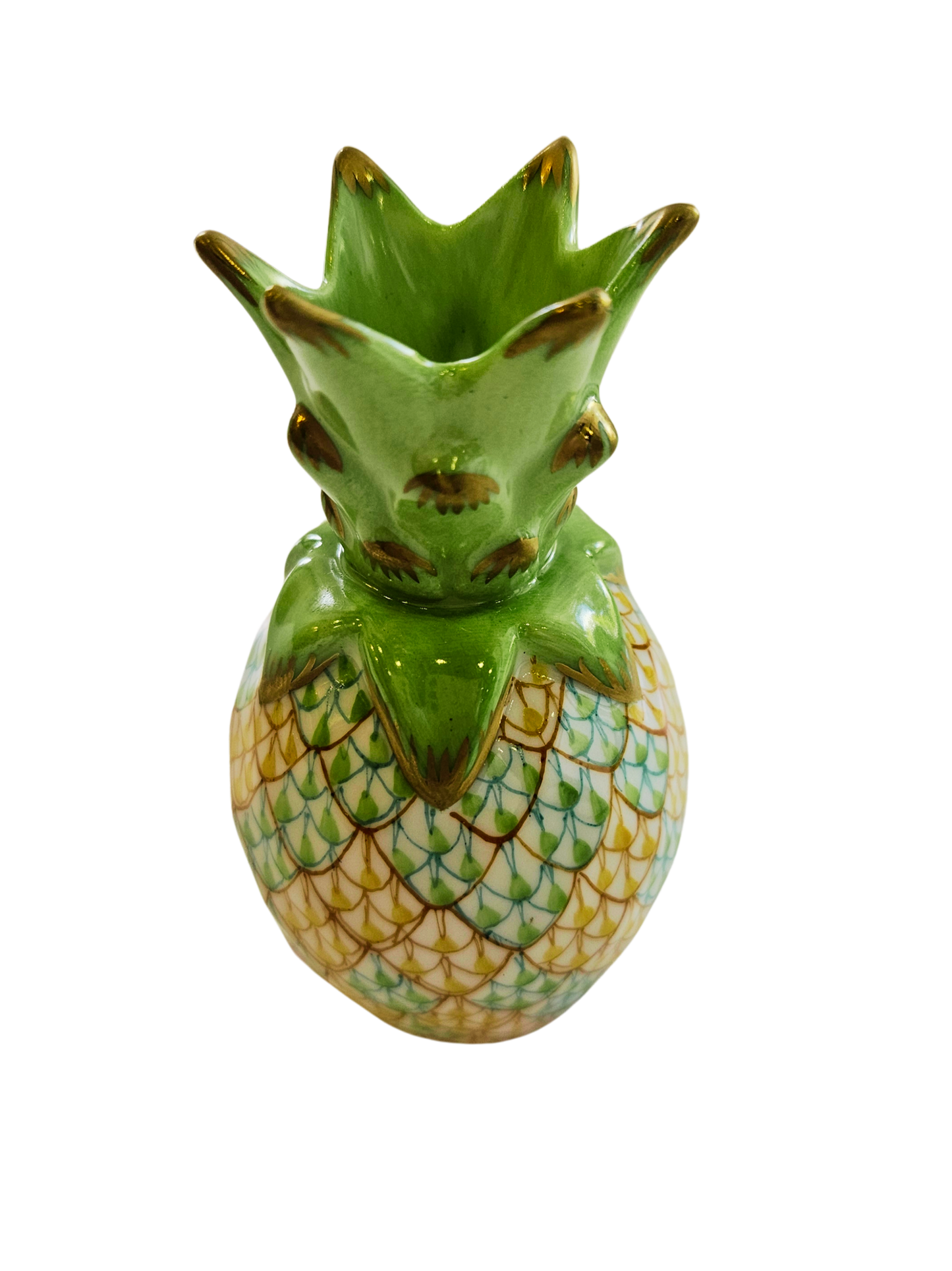 Herend Small Pineapple, Multicolor