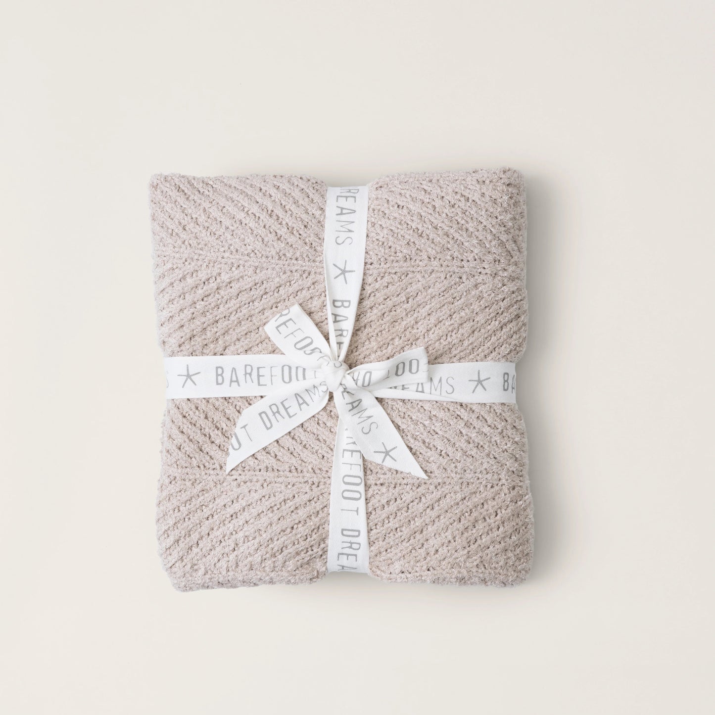Barefoot Dreams Cozy Shine Herringbone Blanket